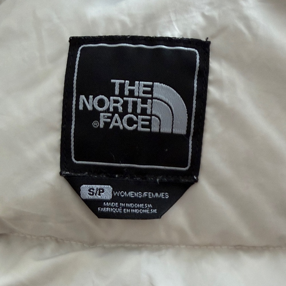 The North Face Cream Hooded Parka